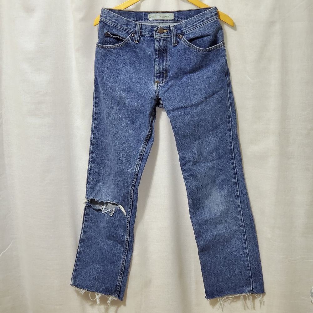 Vintage LEE 100% Cotton Denim Jeans, size 30x30